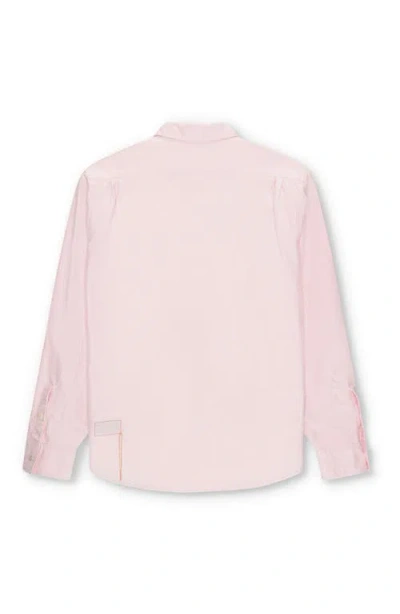 Fortela Osumi Cotton Oxford Shirt In Pink