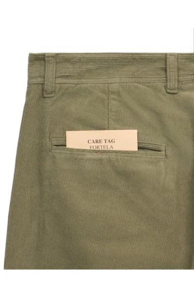 Fortela Reno Corduroy Trousers In Blue