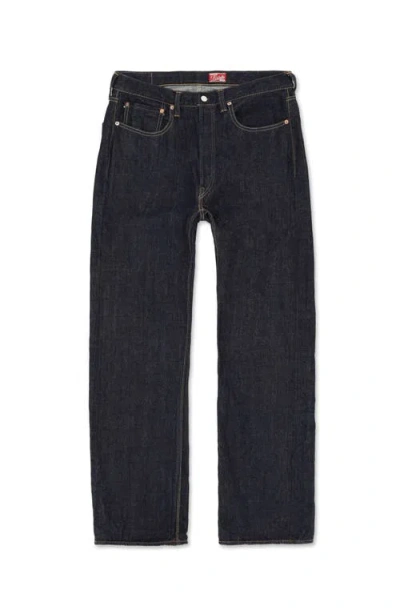 Fortela 356 Jaky Japan Selvedge 5-pocket Regular Fit Indigo Rinse Denim In Blue