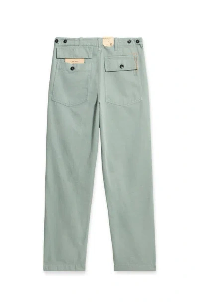 Fortela Newfatigue Cotton Fatigue Trousers In Green