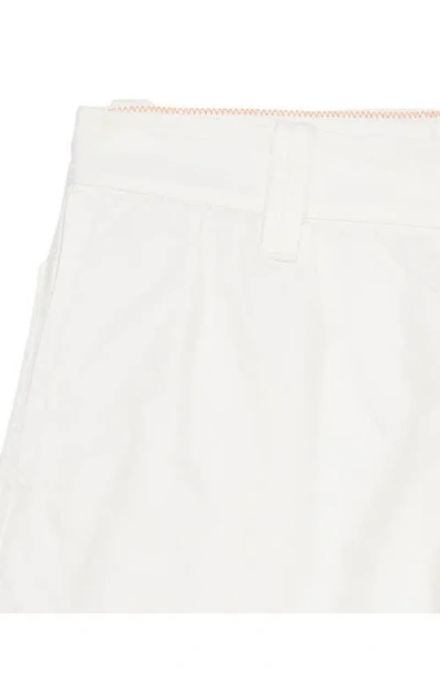 Fortela Bedford Cotton Bermuda In White