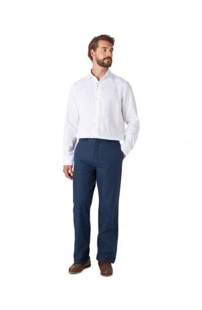 Fortela Champs Chino Trousers In Blue