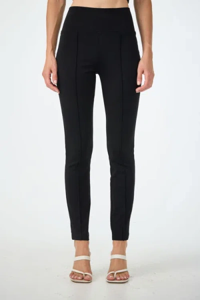 Trina Turk Rose Skinny Ponte Pant In Black
