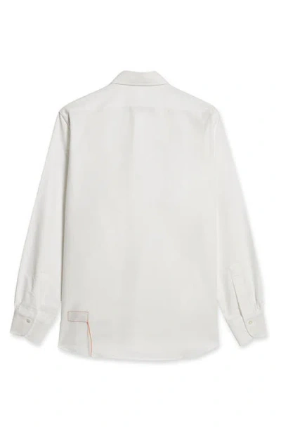 Fortela Costes Classic Cotton Shirt In White