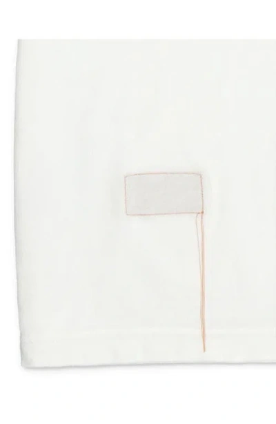 Fortela Sullivan Terry Cloth Jersey Polo In White