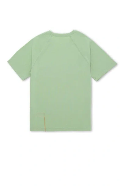 Fortela Vermont Jersey T-shirt With Chest Pocket In Green