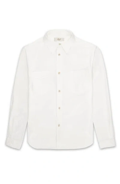 Fortela Prequel Cotton Shirt With Pockets In White