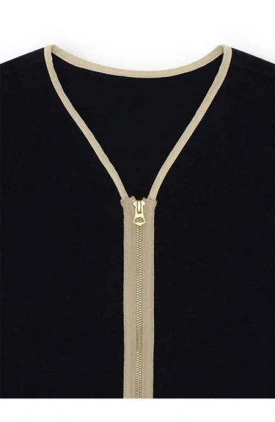 Fortela Wool Vest In Black