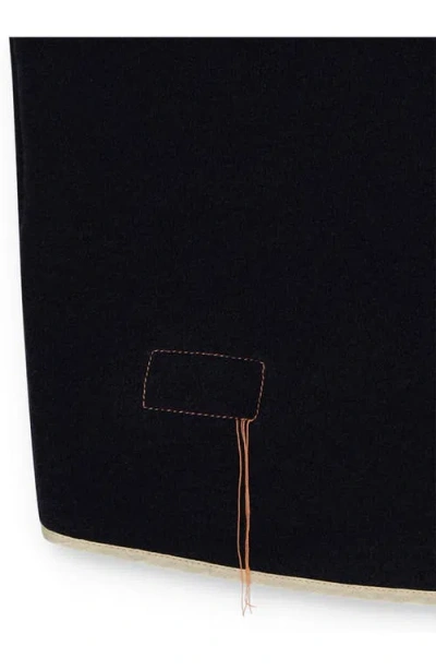 Fortela Wool Vest In Black