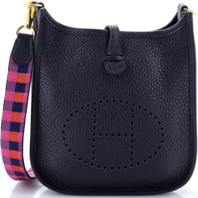 Pre-owned Hermes  Hermes Evelyne Bag Gen Iii Clemence Tpm In Multi