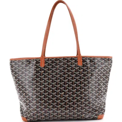 Pre-owned Goyard  Goyard Artois Tote Coated Canvas Mm In Multi