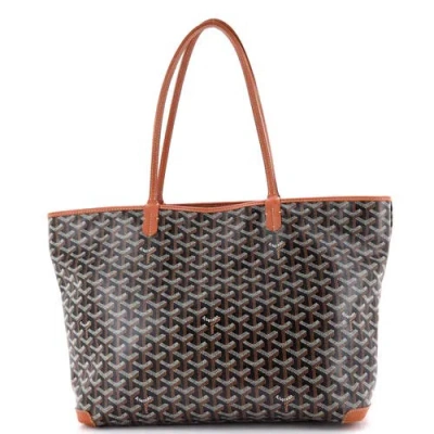 Pre-owned Goyard  Goyard Artois Tote Coated Canvas Mm In Multi