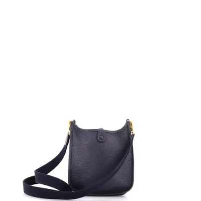 Pre-owned Hermes  Hermes Evelyne Bag Gen Iii Clemence Tpm In Black