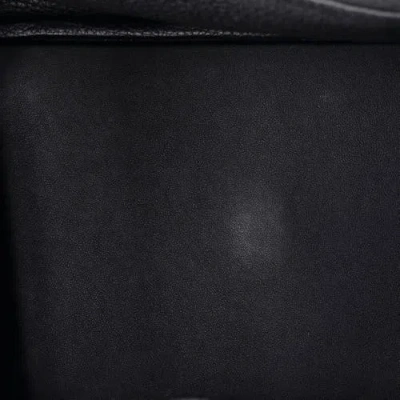 Pre-owned Hermes  Hermes Lindy Bag Clemence 30 In Black