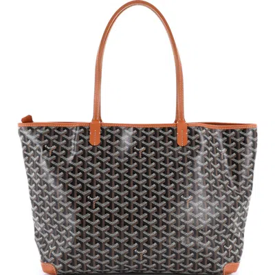 Pre-owned Goyard  Goyard Artois Tote Coated Canvas Mm In Multi