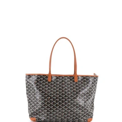 Pre-owned Goyard  Goyard Artois Tote Coated Canvas Mm In Multi