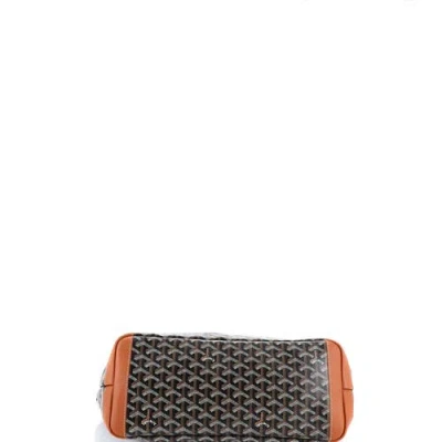 Pre-owned Goyard  Goyard Artois Tote Coated Canvas Mm In Multi