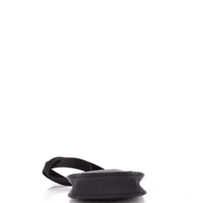 Pre-owned Hermes  Hermes Evelyne Bag Gen Iii Clemence Tpm In Black