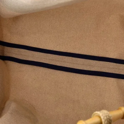 Pre-owned Hermes  Hermes La Plage Beach Tote Bag Printed Canvas In Multi