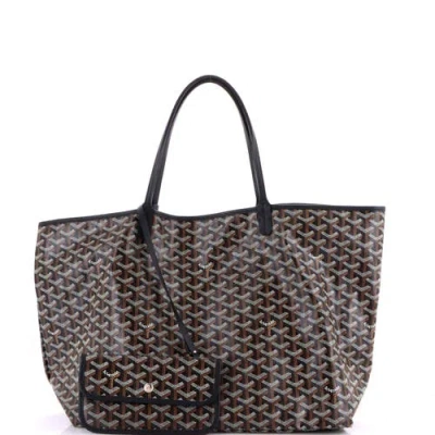 Pre-owned Goyard  Goyard Saint Louis Tote Coated Canvas Gm In Multi