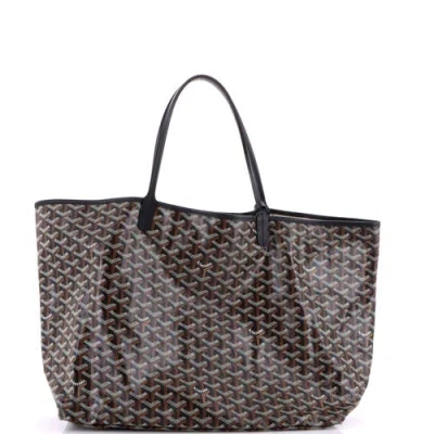 Pre-owned Goyard  Goyard Saint Louis Tote Coated Canvas Gm In Multi