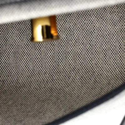 Pre-owned Hermes  Hermes Herbag Zip Toile And Leather 20 In Multi