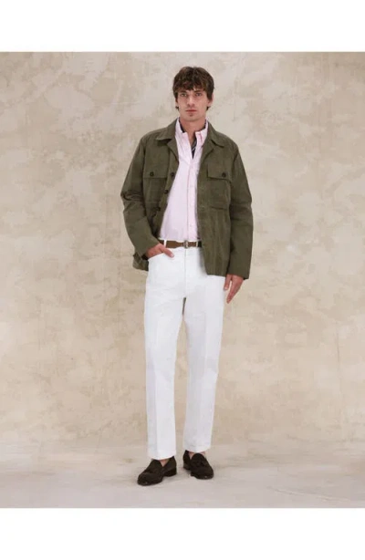 Fortela Solomon Cotton Cerato Overshirt In Multi