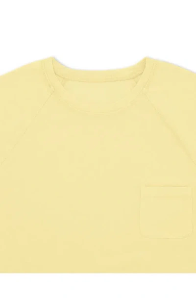 Fortela Vermont Jersey T-shirt With Chest Pocket In Yellow