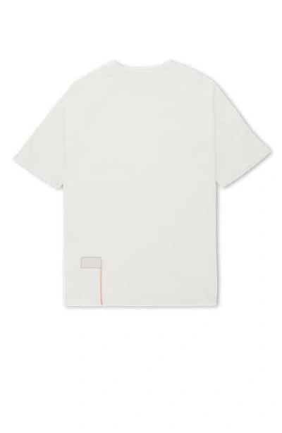 Fortela Vermont Jersey T-shirt With Chest Pocket In White
