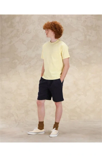 Fortela Vermont Jersey T-shirt With Chest Pocket In Yellow