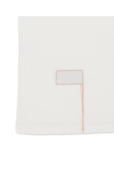 Fortela Vermont Jersey T-shirt With Chest Pocket In White