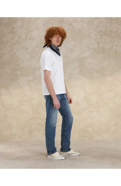 Fortela Vermont Jersey T-shirt With Chest Pocket In White