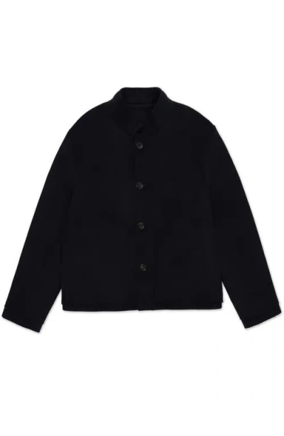 Fortela Miller Short Wool Jacket In Black