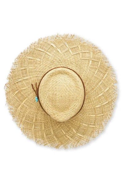 Fortela Caribe Straw Hat In Brown