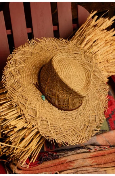 Fortela Caribe Straw Hat In Brown