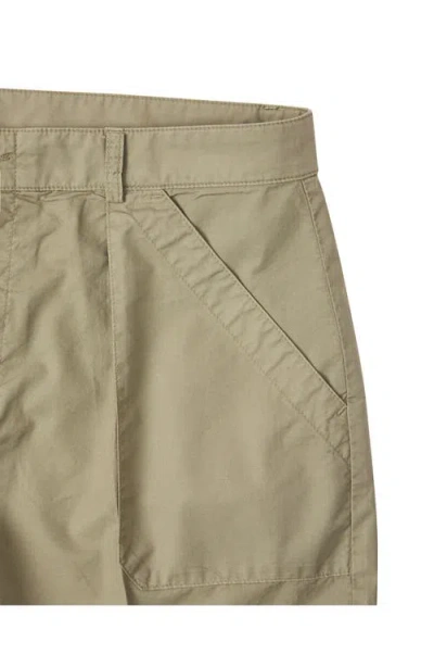 Fortela Hautet Cotton Shorts In Green