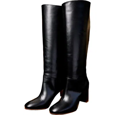 Fortela Elizabeth High Boots In Black
