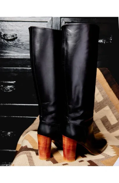 Fortela Elizabeth High Boots In Black