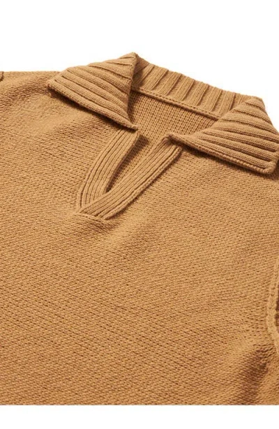 Fortela Cornell V-neck Sweater In Brown