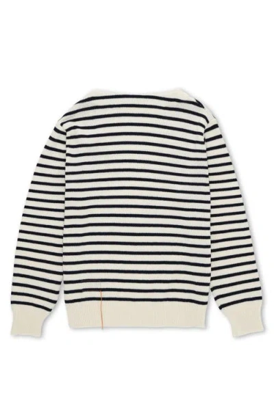 Fortela Noah1 Cotton Ribbed Sweater In Multi