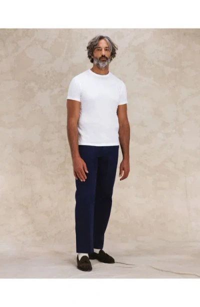 Fortela Newfatigue Twill Cotton Fatigue Trousers In Blue
