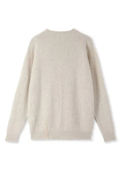 Fortela Marco Alpaca Round Neck Sweater In Multi