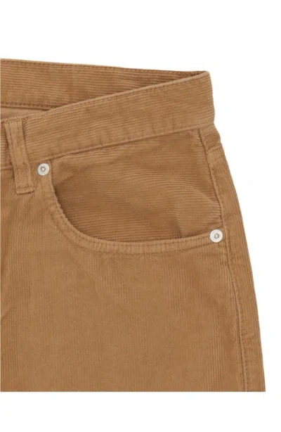 Fortela 965 John 5-pocket Corduroy Trousers In Brown