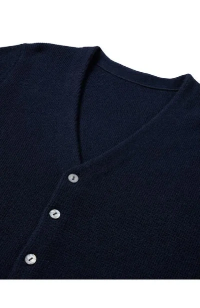 Fortela Alfa Cashmere Cardigan In Black