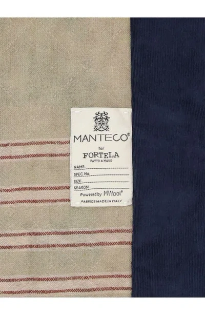 Fortela Carol Cotton Corduroy Zip-up Jacket In Blue