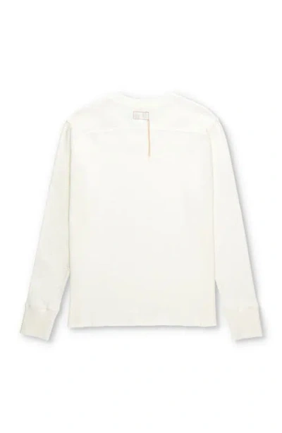 Fortela Geremia Waffle Knit Jersey In White