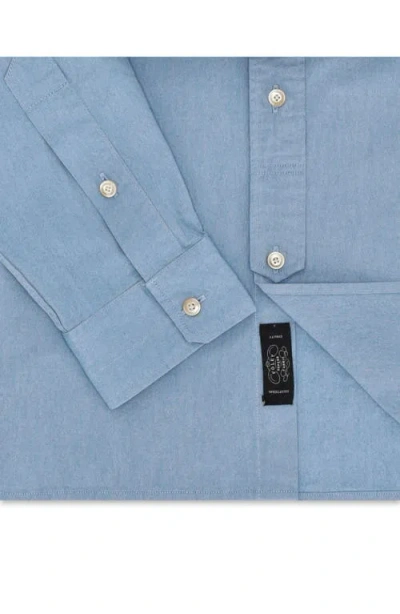 Fortela Prequel Cotton Shirt With Pockets In Blue