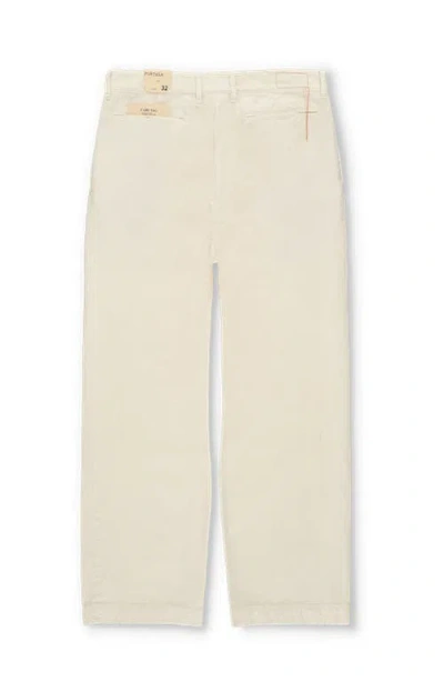 Fortela Newyork Cotton Pleated Trousers In Gray