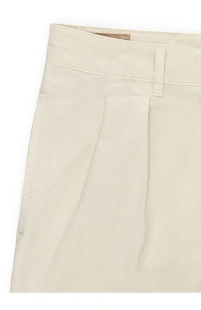 Fortela Newyork Cotton Pleated Trousers In Gray