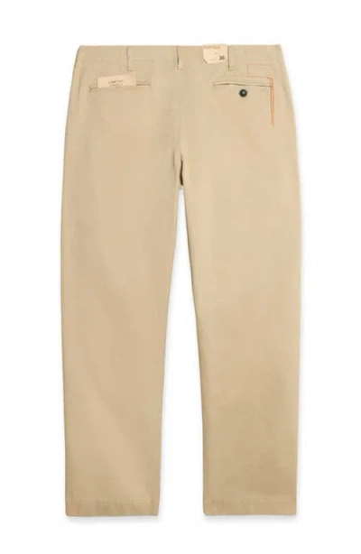 Fortela Wallace Heavy Cotton Canvas Trousers In Brown